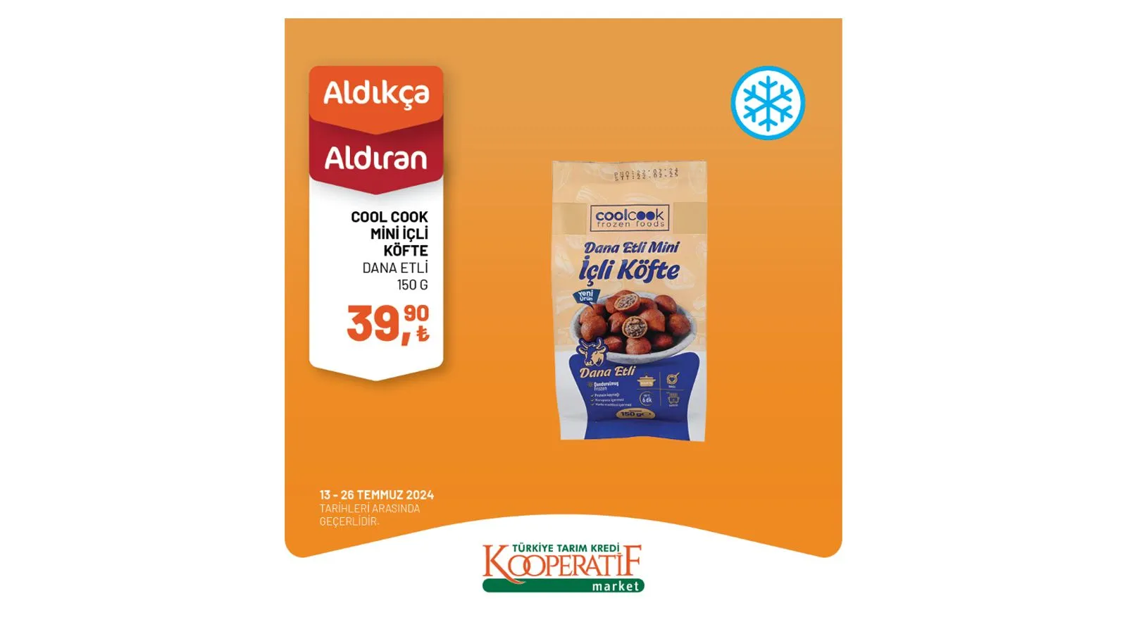 Zeytin, peynir çeşitleri, kaşar peyniri, salça, zeytinyağı, kırmızı mercimek gibi pek çok üründe fiyatların indirimli olduğu Tarım Kredi Market kampanyası yalnızca 13 - 26 Temmuz tarihleri arasında geçerli olacak. Kaçırılmayacak fırsatlar sunan Tarım Kredi Market'in indirimli ürünler listesini sizler için derledik.