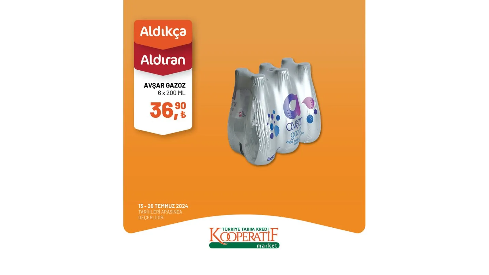Zeytin, peynir çeşitleri, kaşar peyniri, salça, zeytinyağı, kırmızı mercimek gibi pek çok üründe fiyatların indirimli olduğu Tarım Kredi Market kampanyası yalnızca 13 - 26 Temmuz tarihleri arasında geçerli olacak. Kaçırılmayacak fırsatlar sunan Tarım Kredi Market'in indirimli ürünler listesini sizler için derledik.