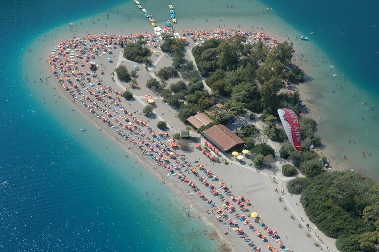 Oludeniz Bodrum Mugla Drone View