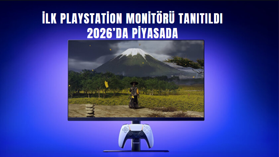 İlk PlayStation monitörü tanıtıldı: 2026’da piyasada
