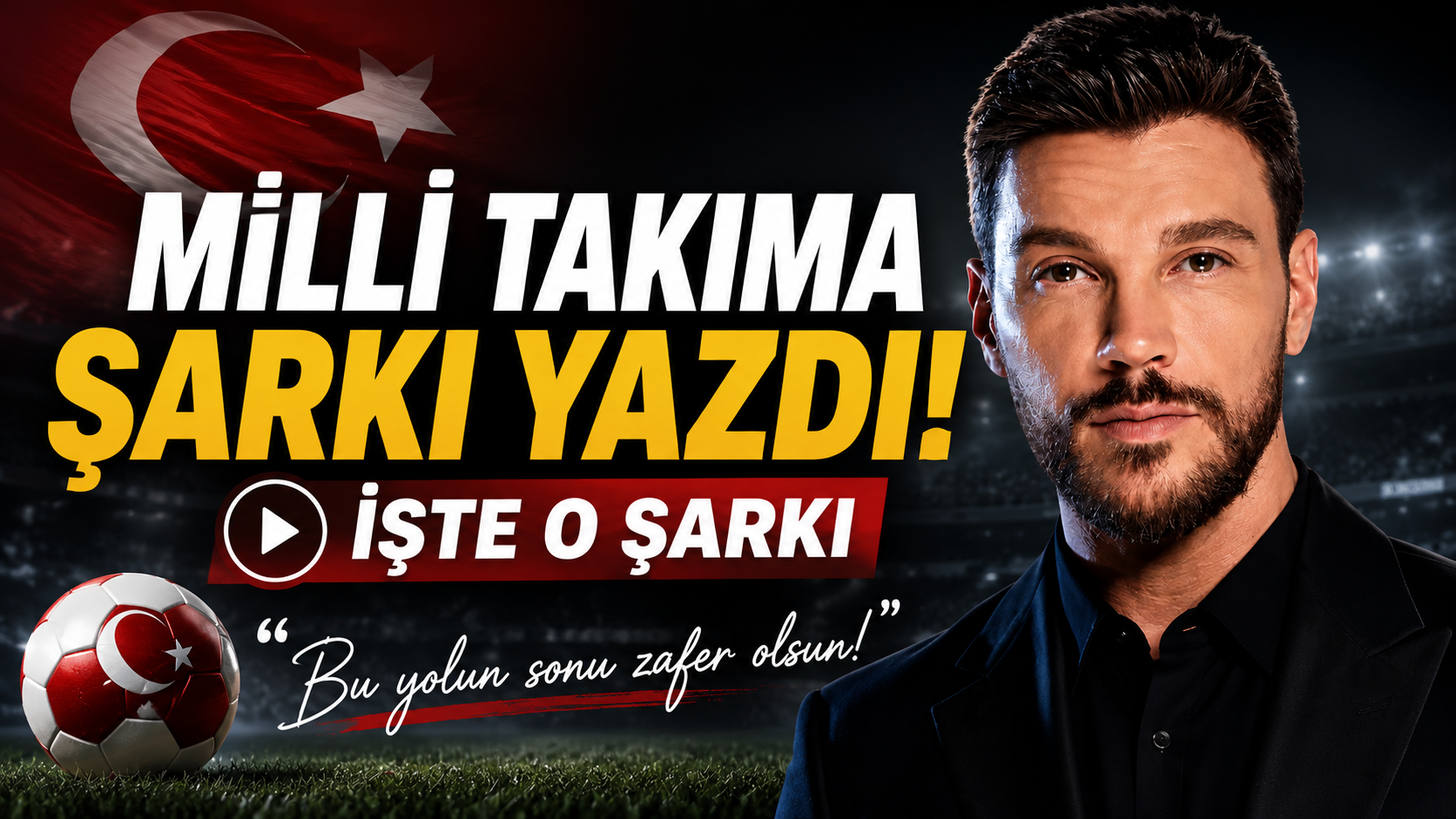 Sinan Akçıl’dan Milli Takıma Özel Şarkı: “Türkler Geliyor” Gündem Oldu