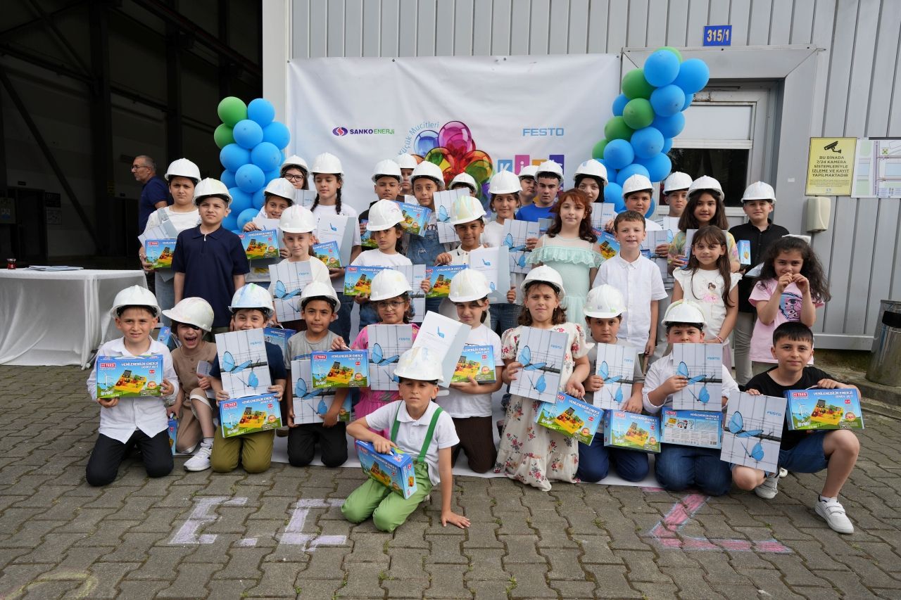Rize'de enerjinin minik mucitleri bilim ve teknolojiyle buluştu