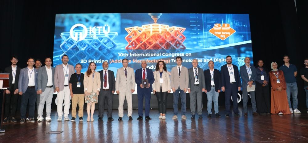 Trabzon'da "10. Uluslararası 3D Baskı Teknolojileri ve Dijital Endüstri Kongresi" başladı