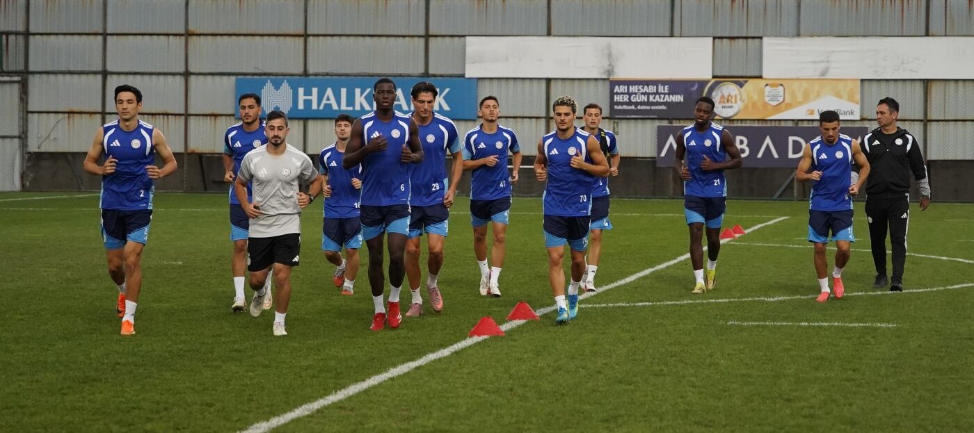 Çaykur Rizespor, Fenerbahçe maçının hazırlıklarına başladı