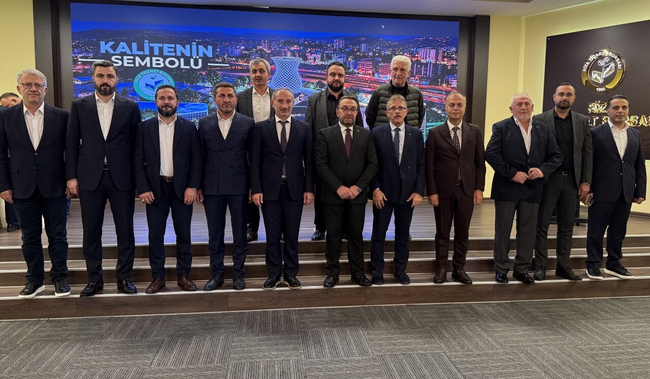 Rize Ticaret Borsası Başkanlığına Mehmet Erdoğan yeniden seçildi