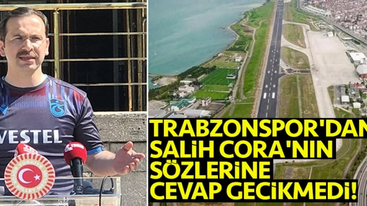 Trabzonspor'dan Salih Cora'nın sözlerine cevap gecikmedi!
