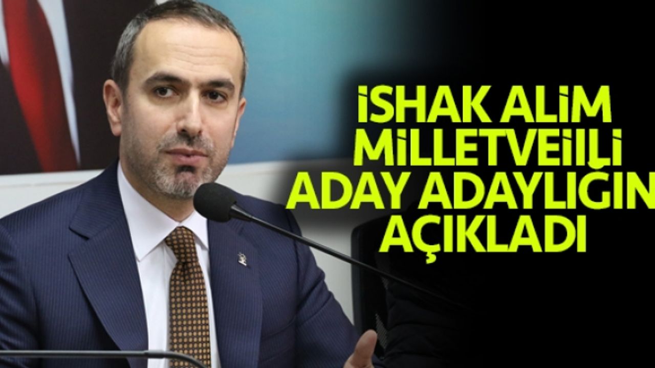 AK Parti Rize İl Başkanı İshak Alim istifa etti