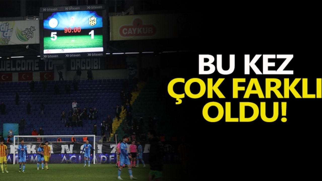Ç.Rizespor bu kez çok farklı!