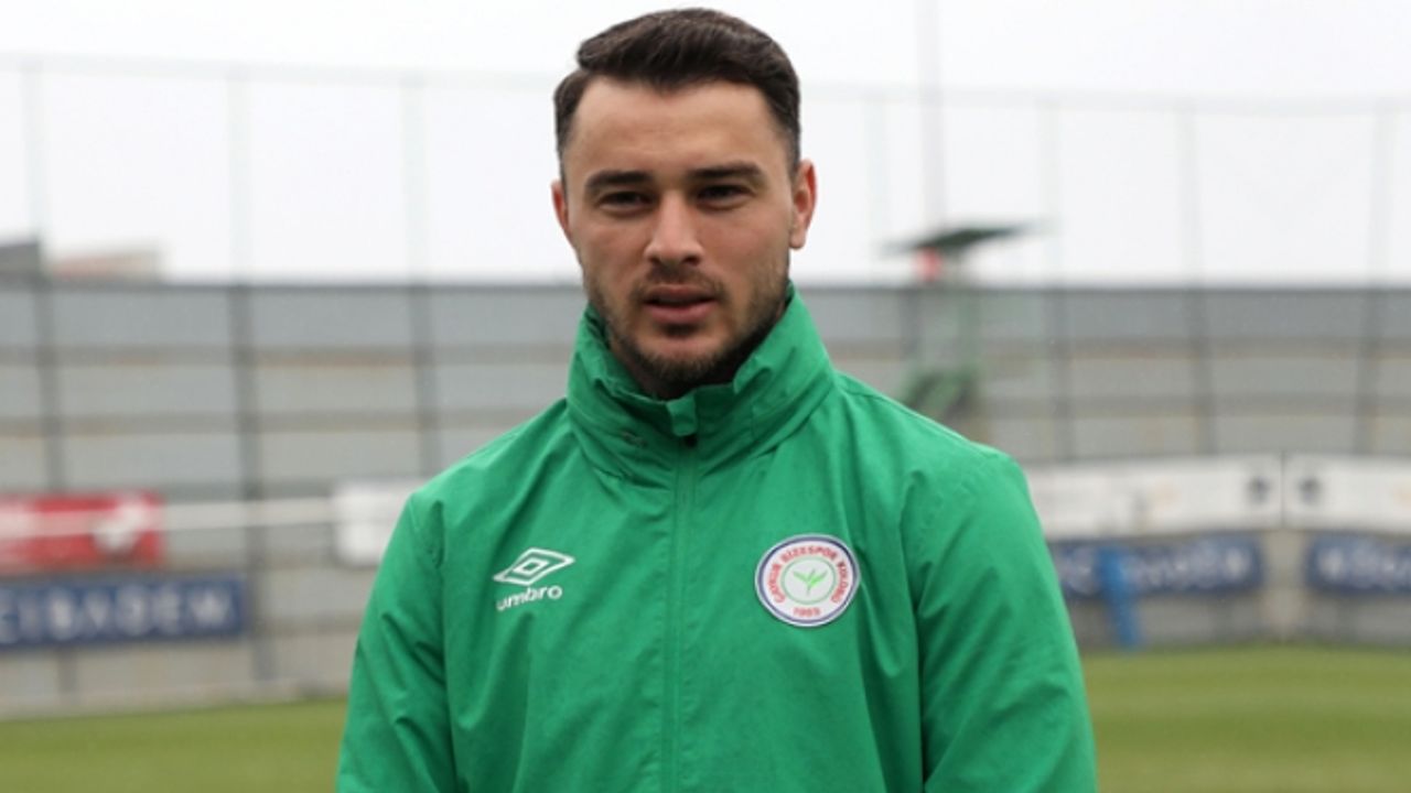 Çaykur Rizespor oyuncusu Halil İbrahim Pehlivan, Erzurumspor maçını değerlendirdi: