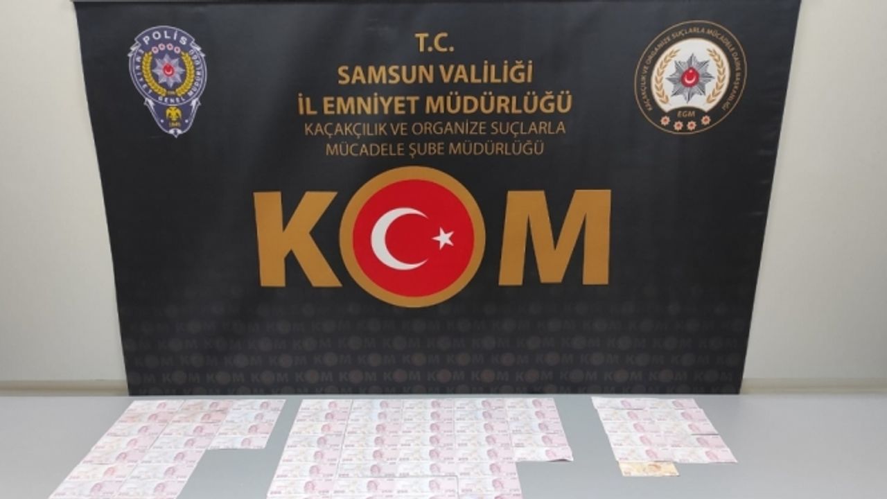 GÜNCELLEME - Samsun'da piyasaya sahte para sürmek isteyen 2 zanlıya ev hapsi verildi