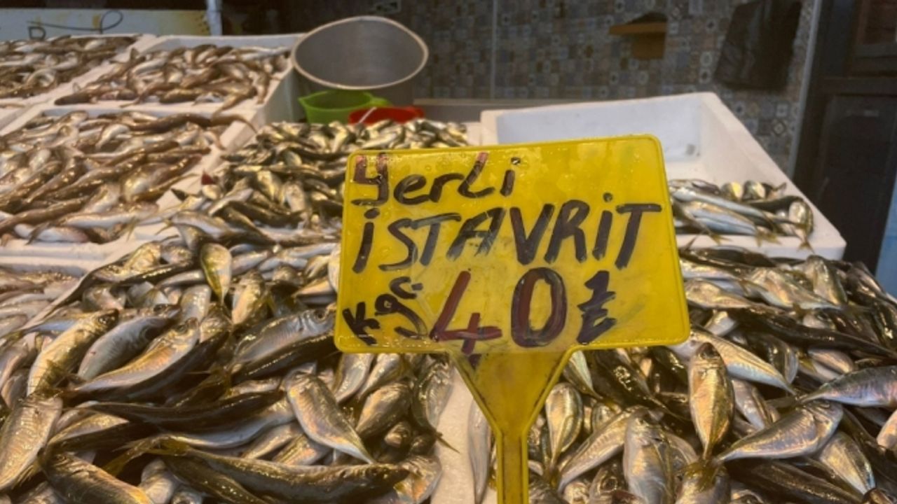 Trabzon'da hafta sonu tezgahın gözdesi mezgit ve istavrit oldu