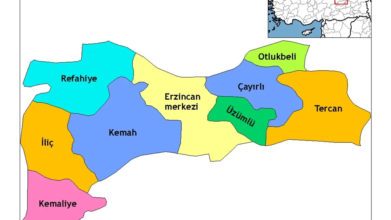 Erzincan hangi bölgede?