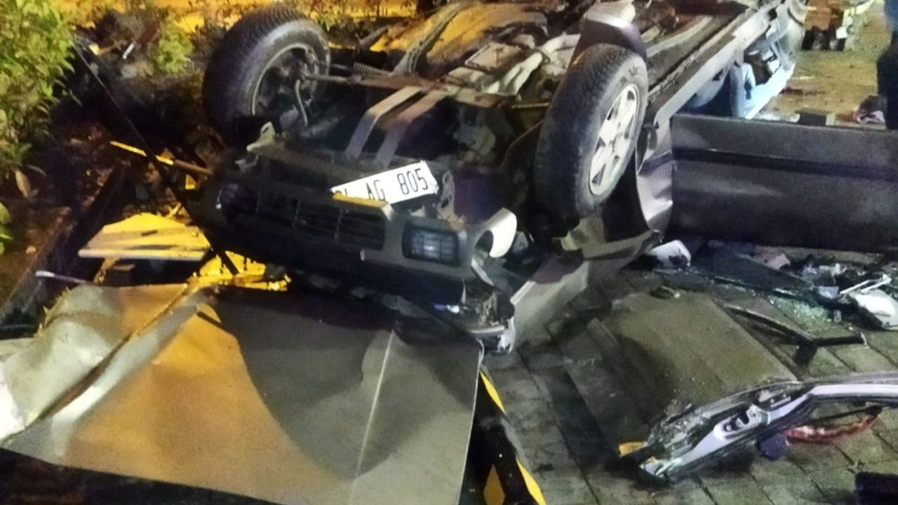 Samsun’da iki otomobilin çarpıştığı kazada 4 kişi öldü