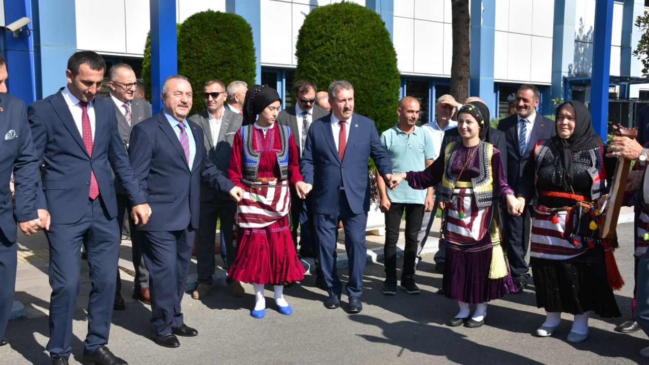 BBP Genel Başkanı Destici, Trabzon'da konuştu