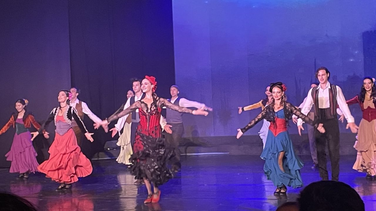 "Carmen" balesi Trabzon'da sahnelendi