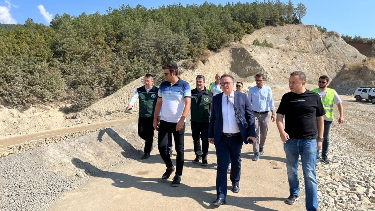 Amasya Aydınca Barajı gövde inşaatında sona gelindi