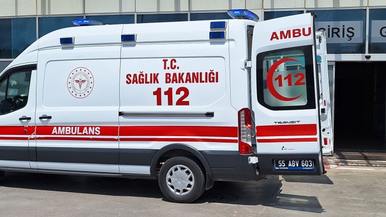 Samsun’da motosikletle bisikletin çarpıştığı kazada 2 kişi yaralandı