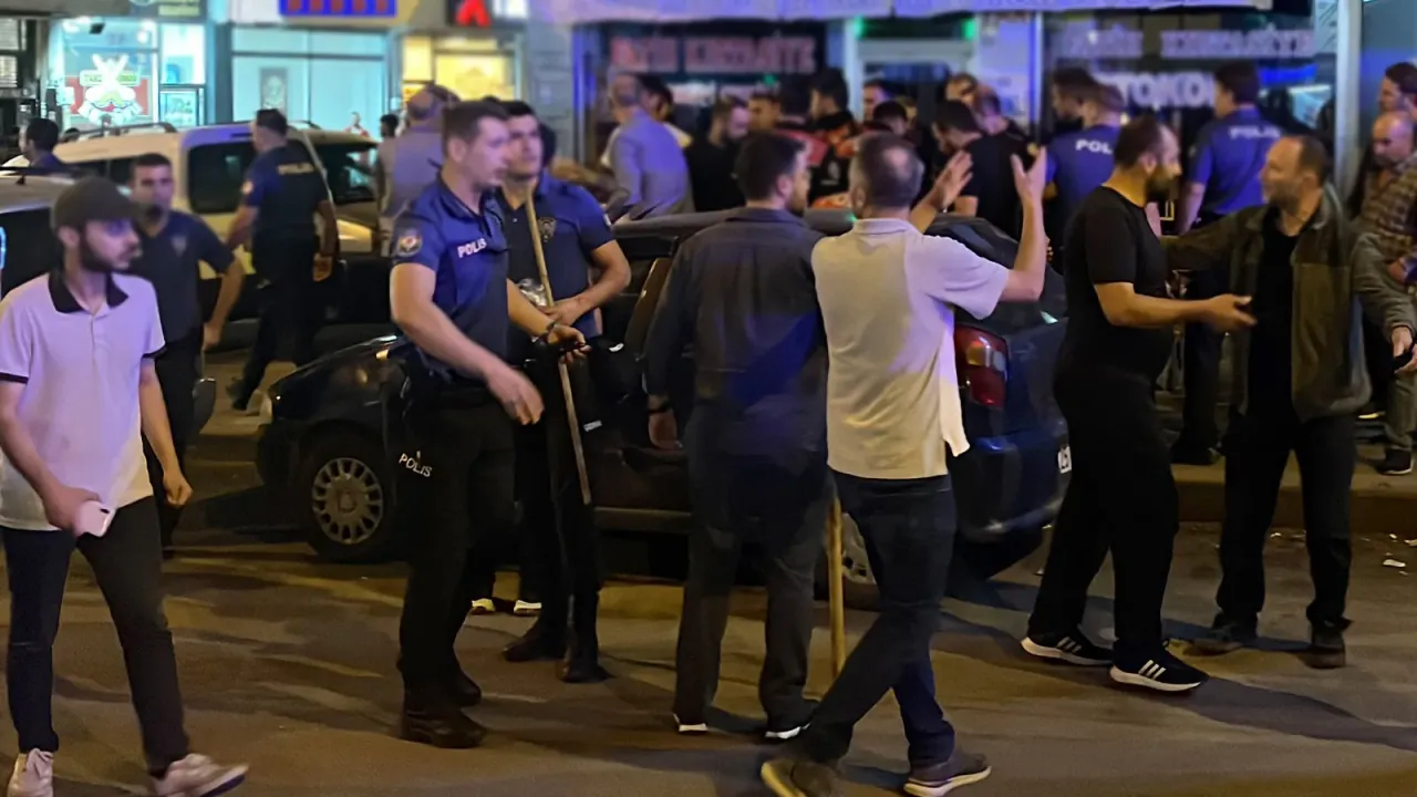 Erzurum'da bıçaklı ve sopalı kavgada 3 kişi yaralandı
