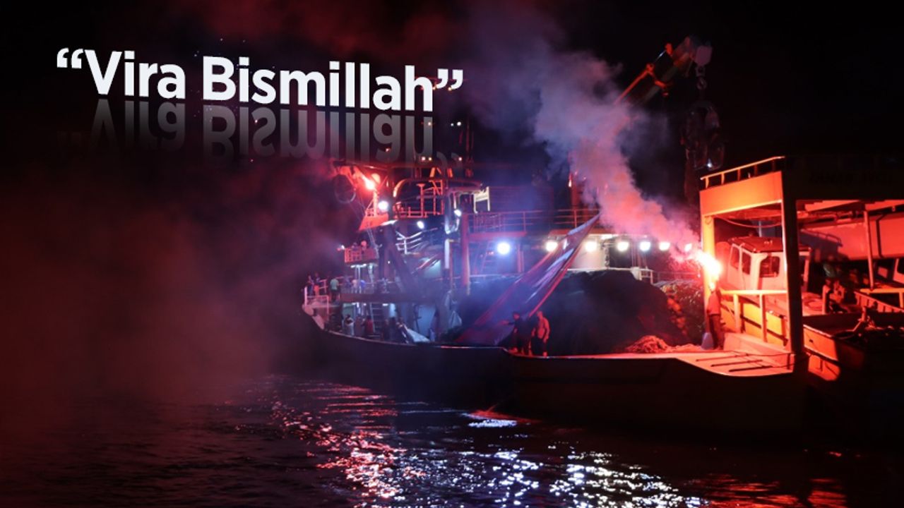 Rize'de Balıkçılar “Vira Bismillah” dedi