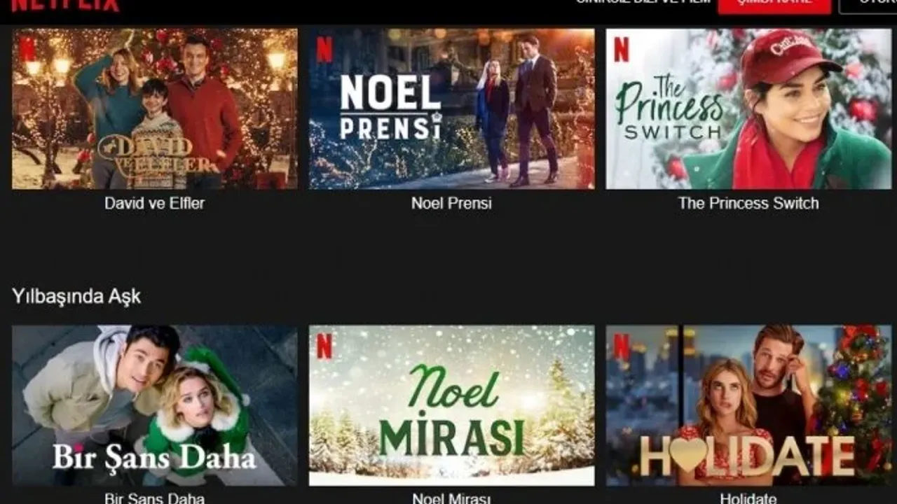 Yılbaşı filmleri ve dizileri 2024 En iyi Netflix yılbaşı filmleri