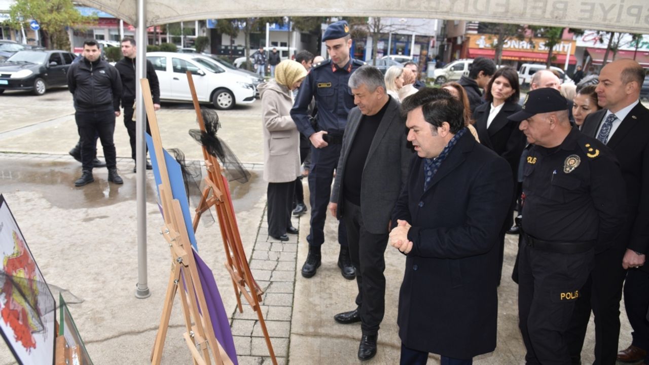 Espiye'de "6 Şubat depremleri" konulu fotoğraf sergisi açıldı