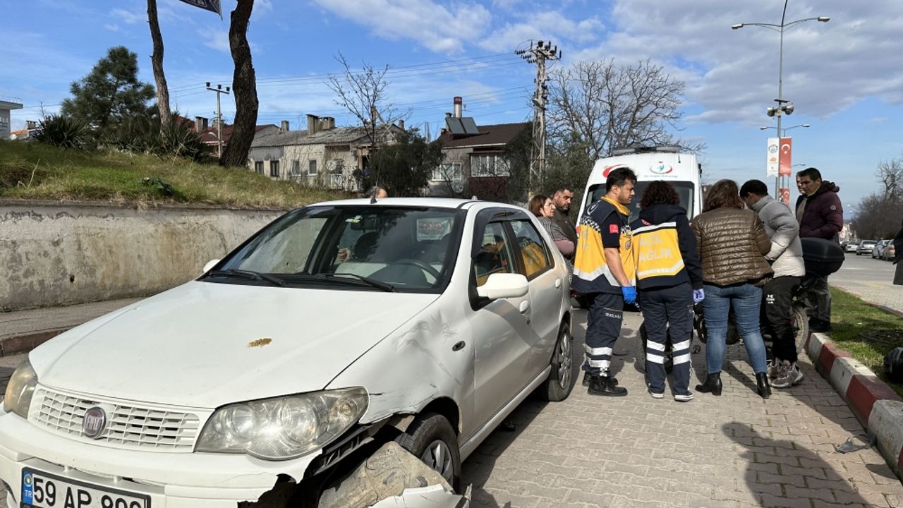 Gerze’de trafik kazasında 1 kişi yaralandı