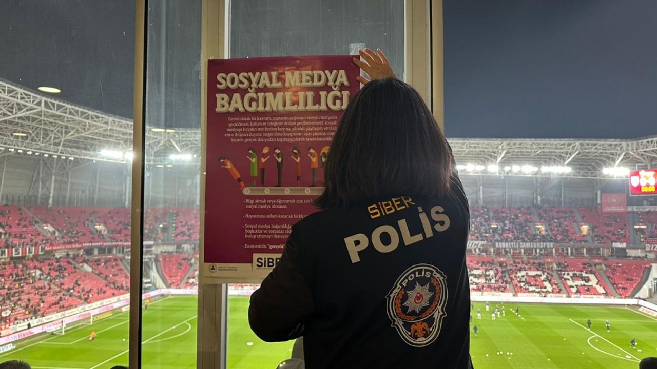 Samsun'da polis yasa dışı bahis konusunda taraftarları uyardı