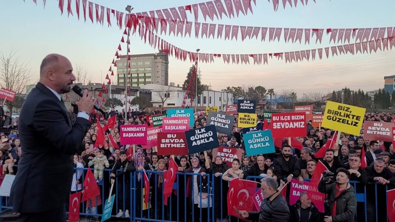 Tekkeköy Belediye Başkanı Togar, halk buluşması etkinliği düzenledi