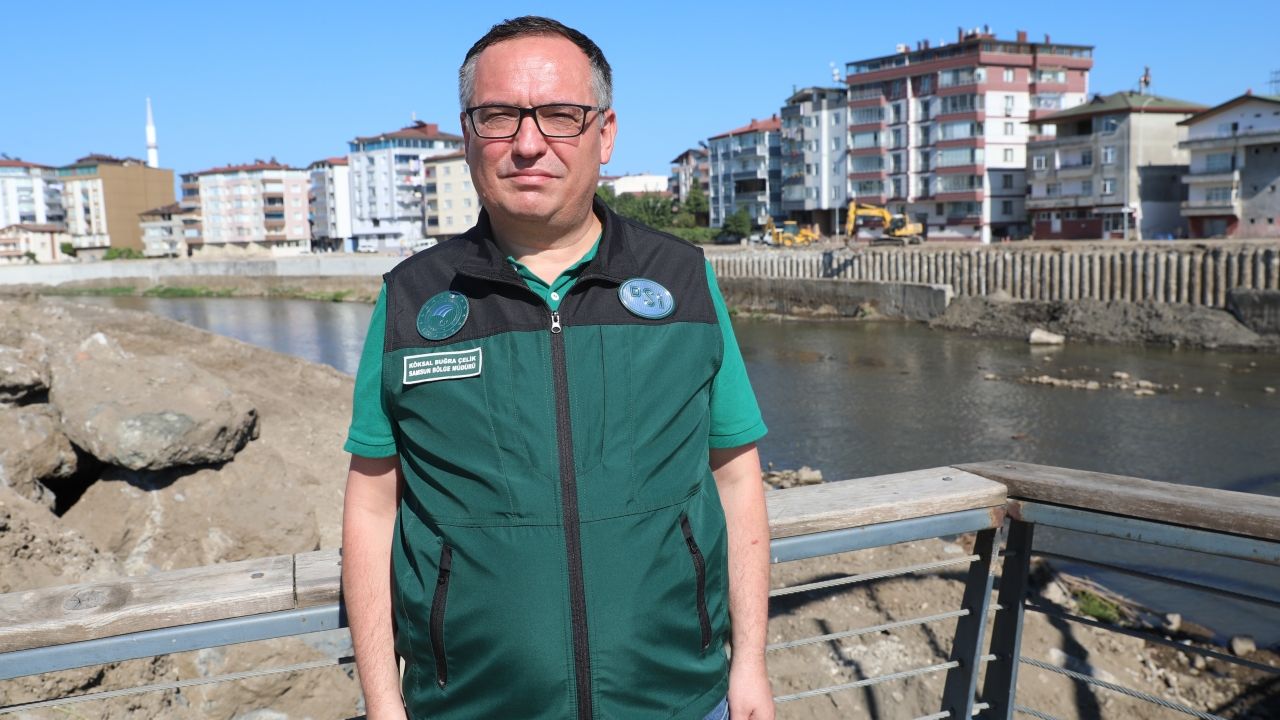 Taşkınlarla gündeme gelen Terme Çayı'nın yatağı 30 metre genişletiliyor