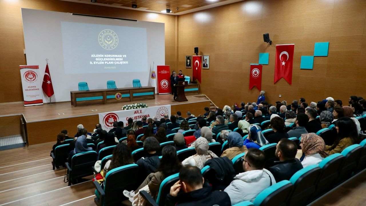 Ordu'da, Ailenin Korunması ve Güçlendirilmesi İl Eylem Planı Çalıştayı yapıldı