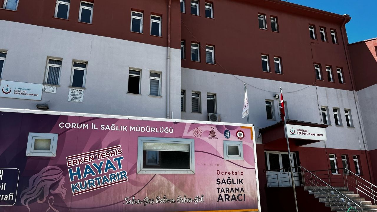 KETEM mobil aracı Oğuzlar'da kanser taraması yaptı