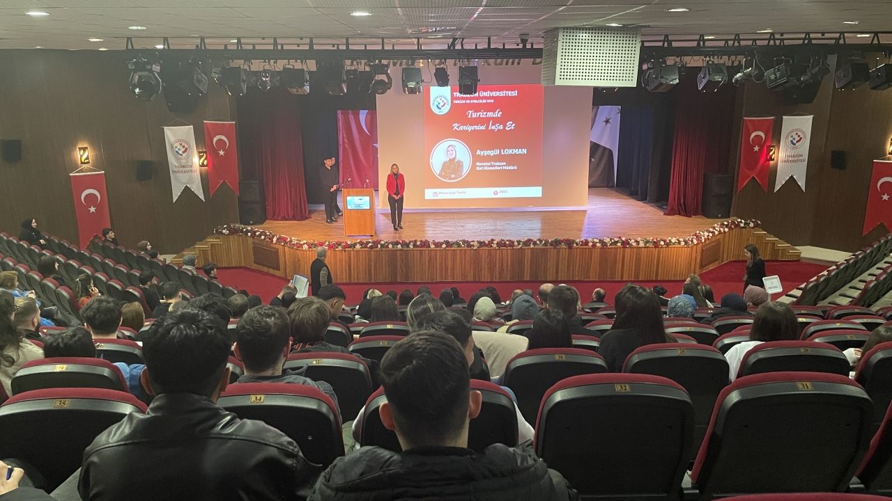 Trabzon'da "Turizmde Kariyerini İnşa Et" konulu çalıştay düzenlendi