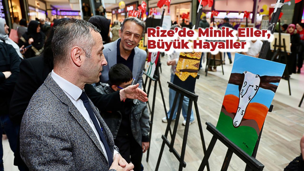 Rize’de 23 Nisan Coşkusu Sanatla Buluştu