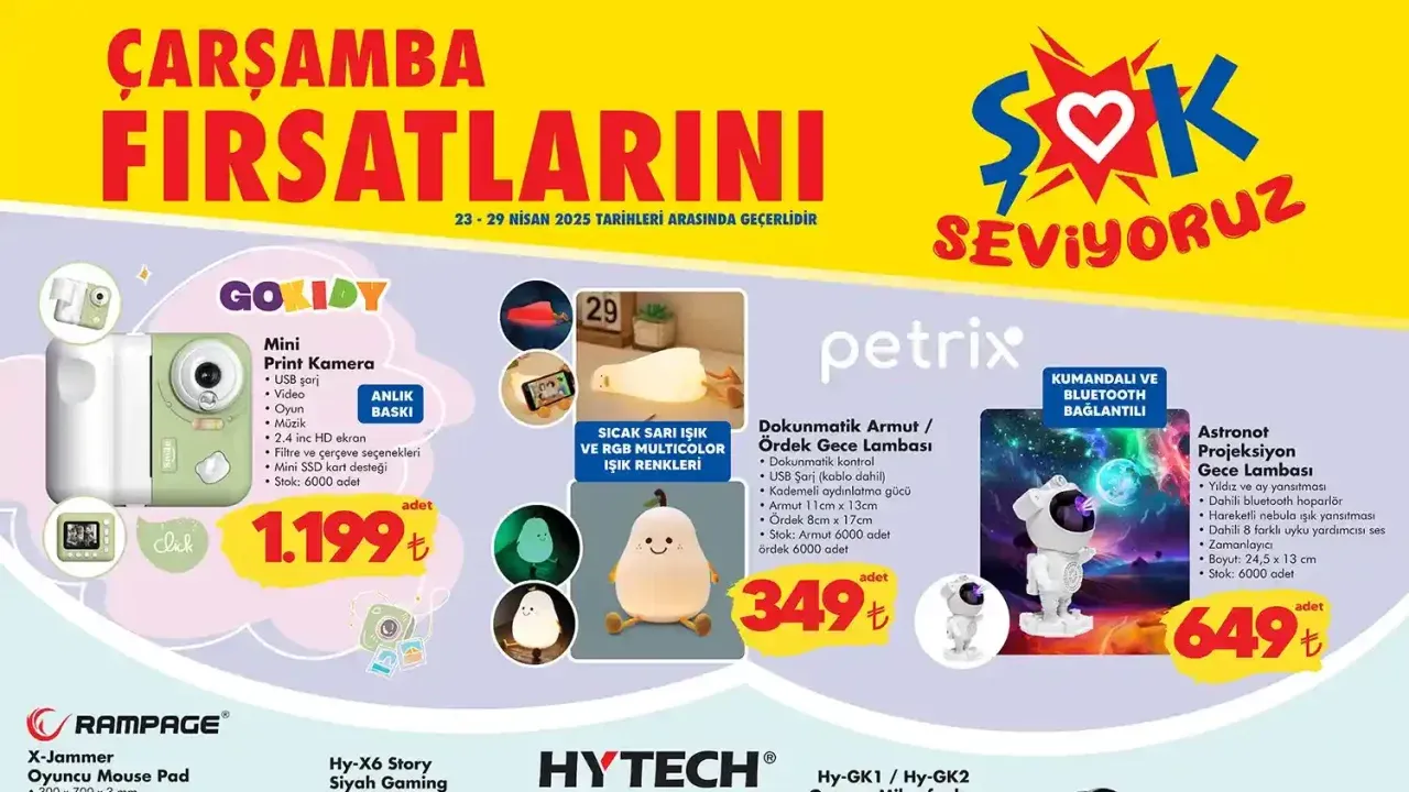 ŞOK 23 Nisan 2025'teki indirimler ve fırsatlar açıklandı!