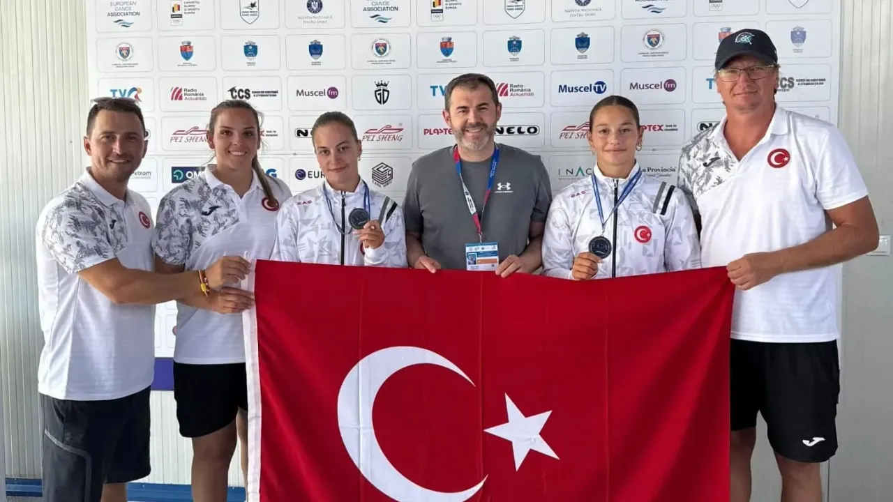 Türkiye, Avrupa Kano Şampiyonası'nda K2-500 metre kategorisinde üçüncülük elde etti