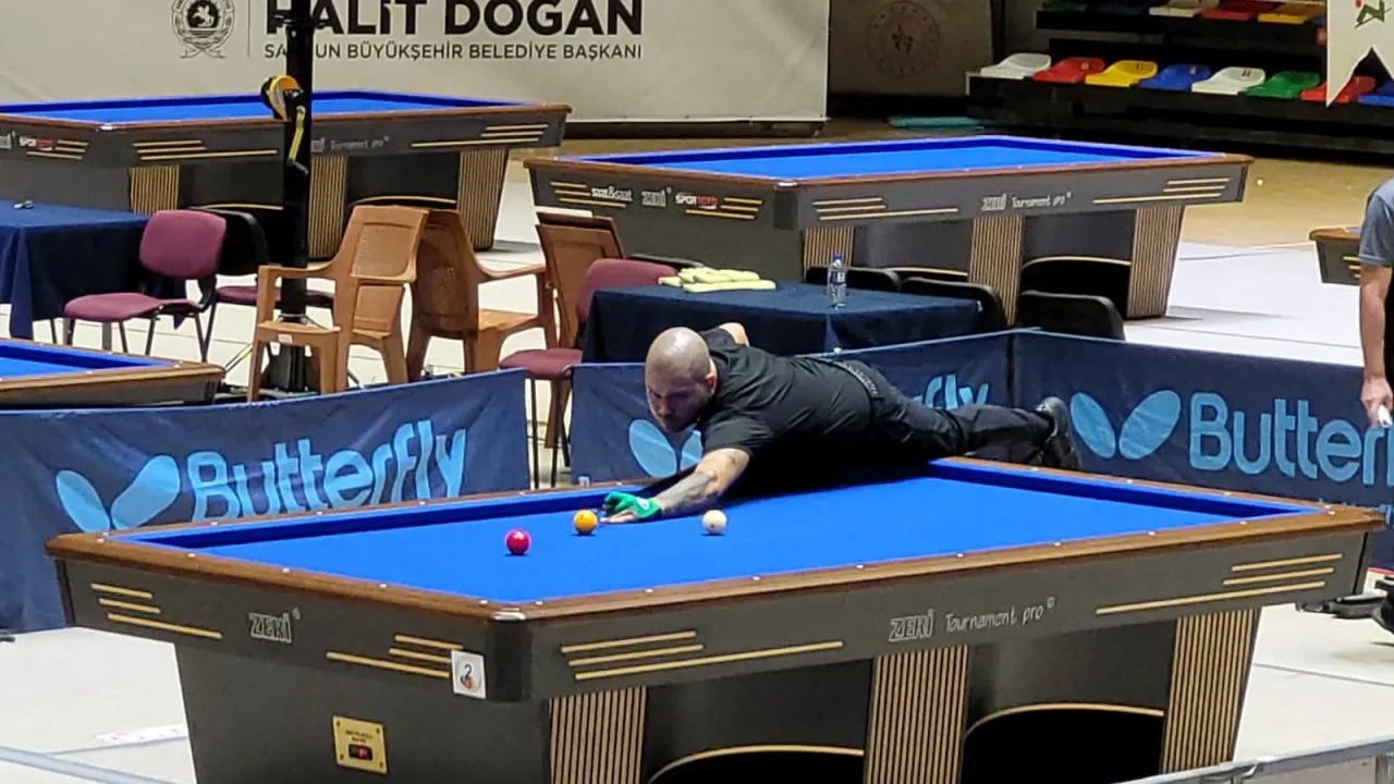 Türkiye 3 Bant Bilardo Şampiyonası 2. Etap A Kategorisi Samsun’da tamamlandı