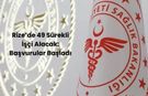 Sağlık Bakanlığı Rize’de 49 Sürekli İşçi Alacak: Başvurular Başladı
