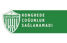 Çayelispor kongresinde çoğunluk sağlanamadı