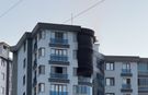 Rize'de apartman dairesinde çıkan yangın söndürüldü