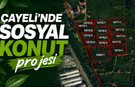 Çayeli’nde sosyal konut projesi için acele kamulaştırma kararı