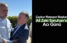 Çaykur Rizespor Başkanı Ali Zeki Saruhan’ın kayınvalidesi son yolculuğuna uğurlandı