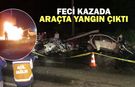 Çayeli'nde zincirleme kaza sonrası yangın; 3 ölü, 4 yaralı