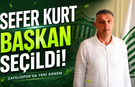Çayelispor’da Sefer Kurt dönemi başladı