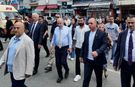 Zafer Partisi Genel Başkanı Ümit Özdağ Çayeli'nde esnaf ve vatandaşlarla buluştu