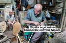 Çayeli'nde Bekir Usta'nın el emeği sepet karakovanları yoğun ilgi görüyor