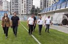 Pazar Futbol Sahası Tribün İnşaatında Yüzde 70 Tamamlandı
