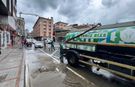 Rize’de Yoğun Yağış Sonrası Temizlik Çalışmaları Sürüyor