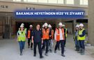 Sağlık Bakanlığı Genel Müdürlerinden Rize Şehir Hastanesi’ne Ziyaret