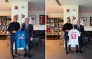 Çaykur Rizespor Başkanı Ali Zeki Saruhan’dan TFF Başkanı Hacıosmanoğlu’na Ziyaret