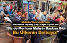 Kutanoğlu Çayeli programına anlamlı ziyaretle başladı